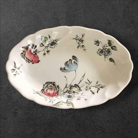 Johnson Bros Brothers -England- “Day in June” Oval Serving Platter 12” glazed - Picture 7 of 13
